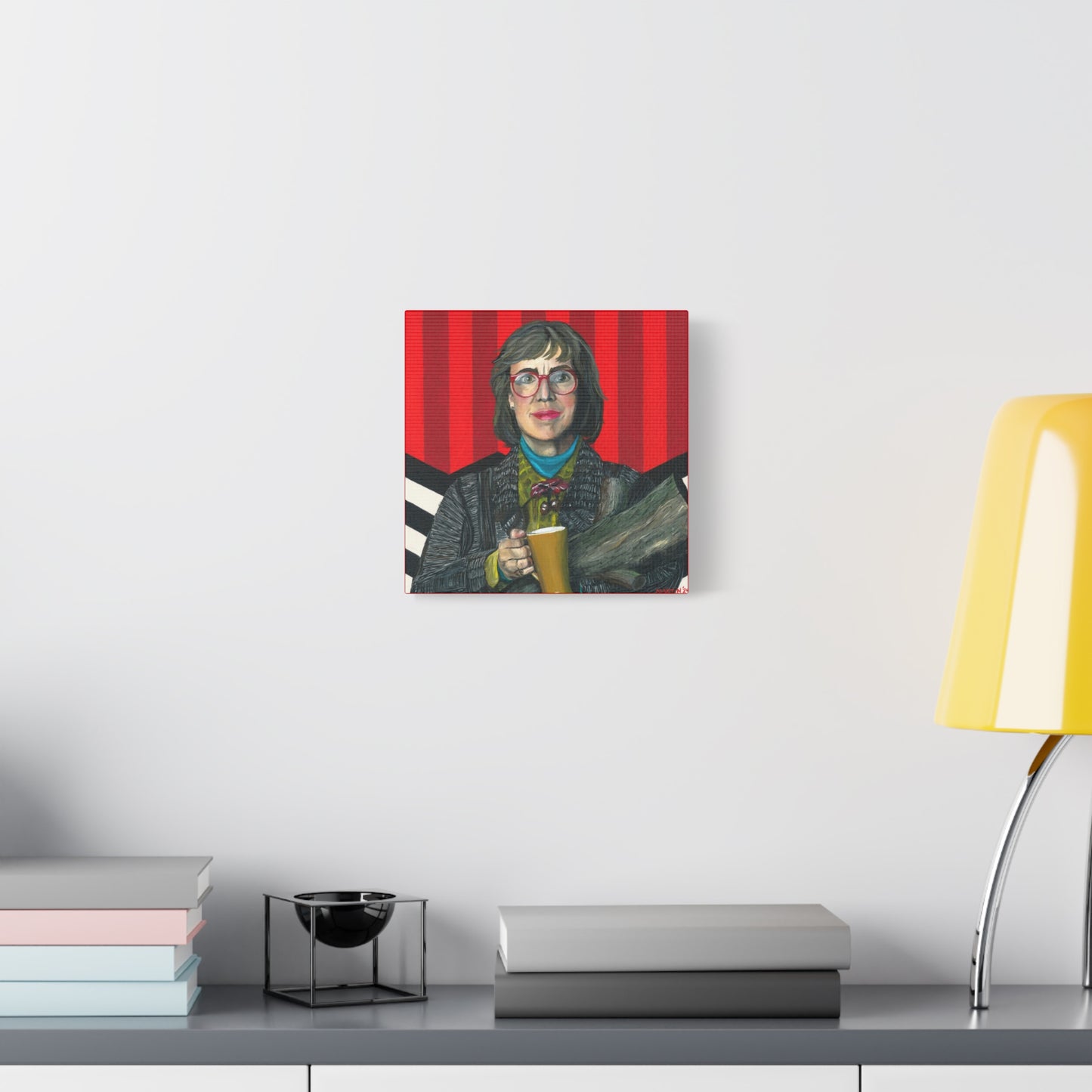 Log Lady Canvas Gallery Wrap