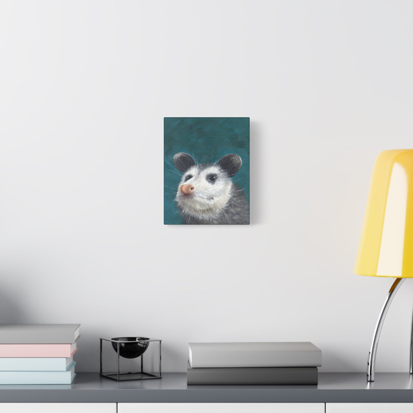 Baby Opossum Canvas Gallery Wraps