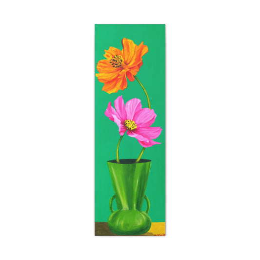 Cosmos Tall Skinny Canvas Gallery Wrap