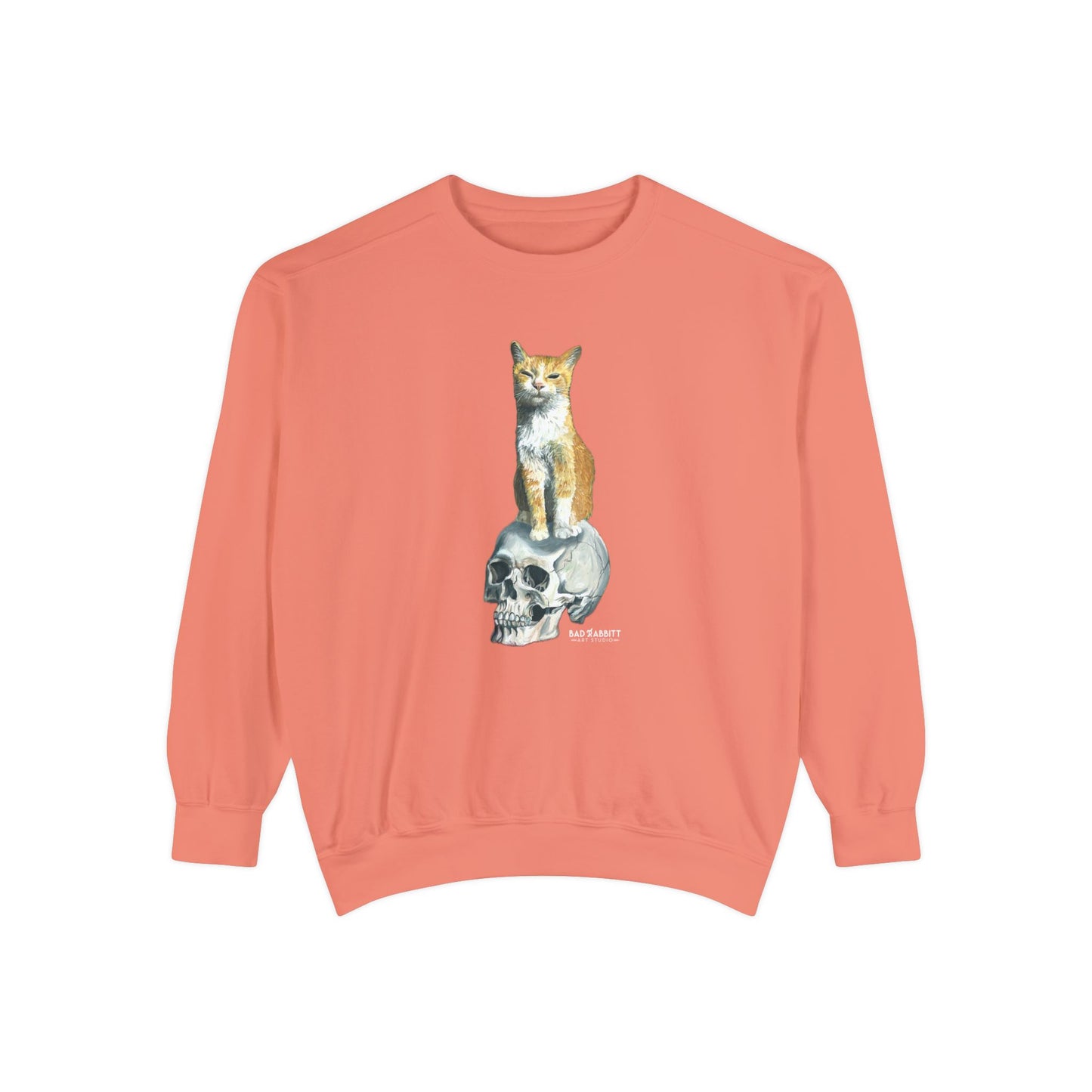 Dave and the Skull of His Enemy Unisex Garment-Dyed Sweatshirt