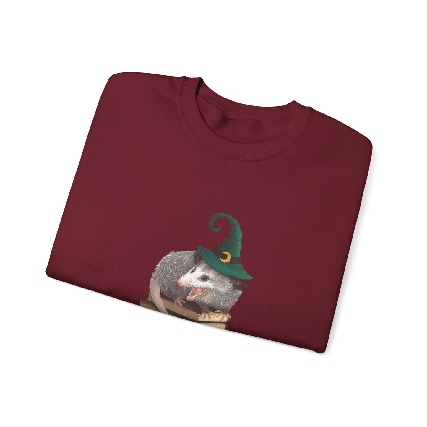 Opossum Witch Unisex Heavy Blend™ Crewneck Sweatshirt