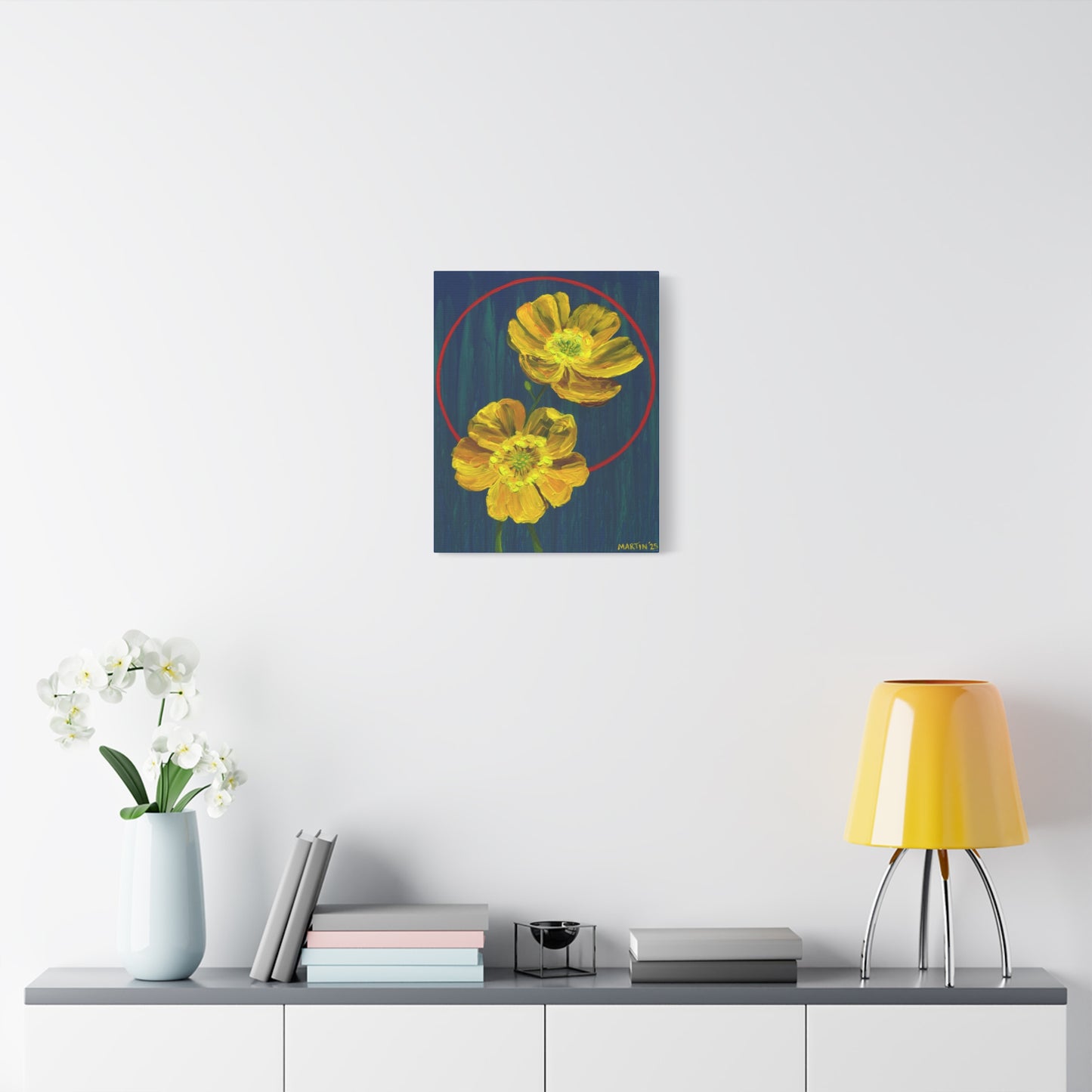 Buttercups Matte Canvas, Stretched, 1.25"