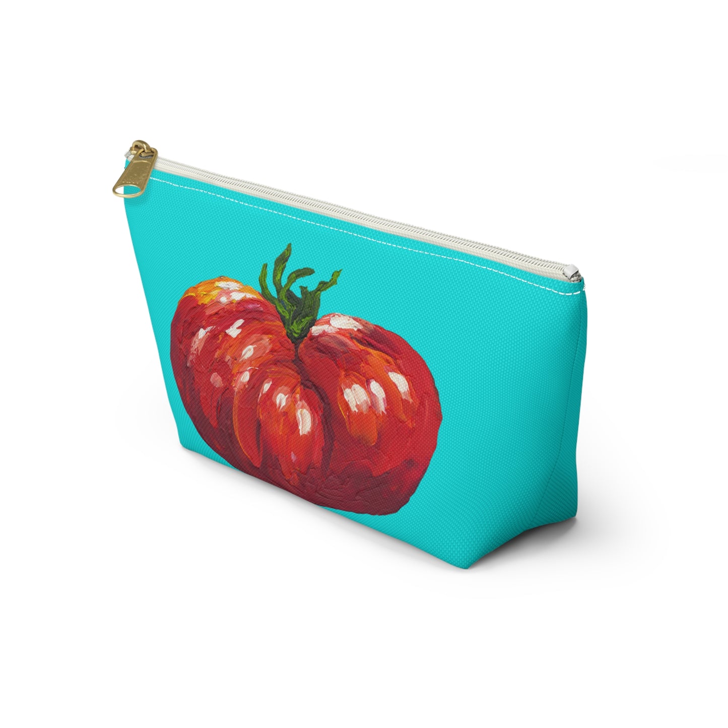 "Juicy Tomato" Accessory Pouch w T-bottom