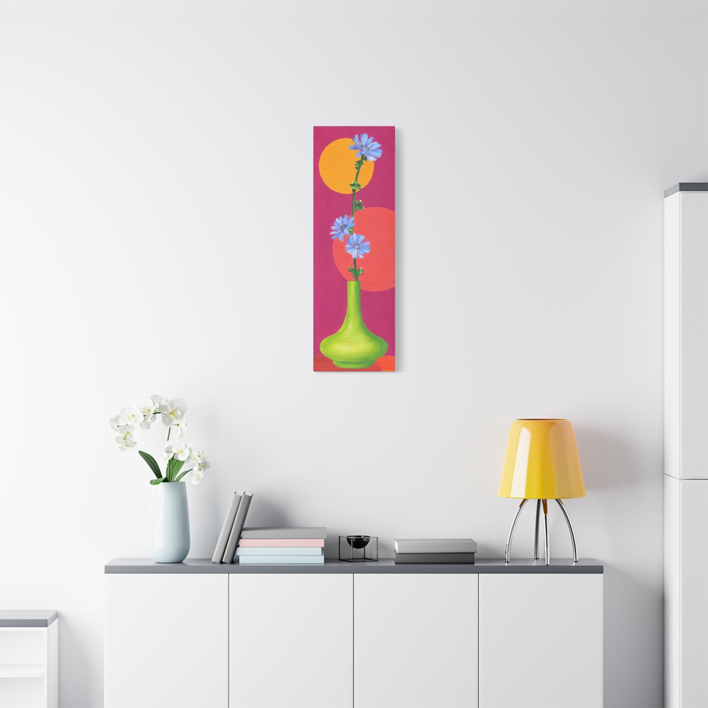 Chicory Tall Skinny Canvas Gallery Wrap