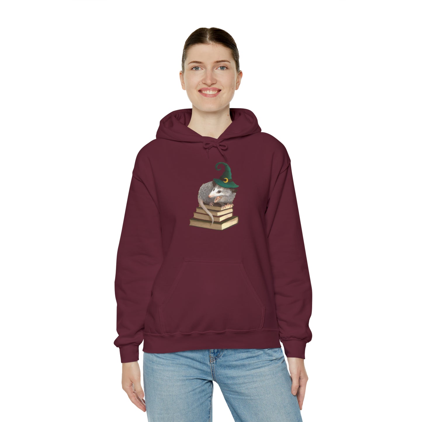 Opossum Witch Unisex Heavy Blend™ Hooded Sweatshirt