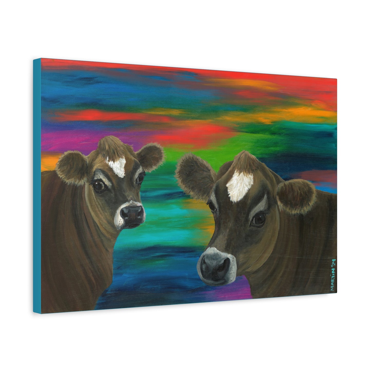 Jersey Girls Canvas Gallery Wrap
