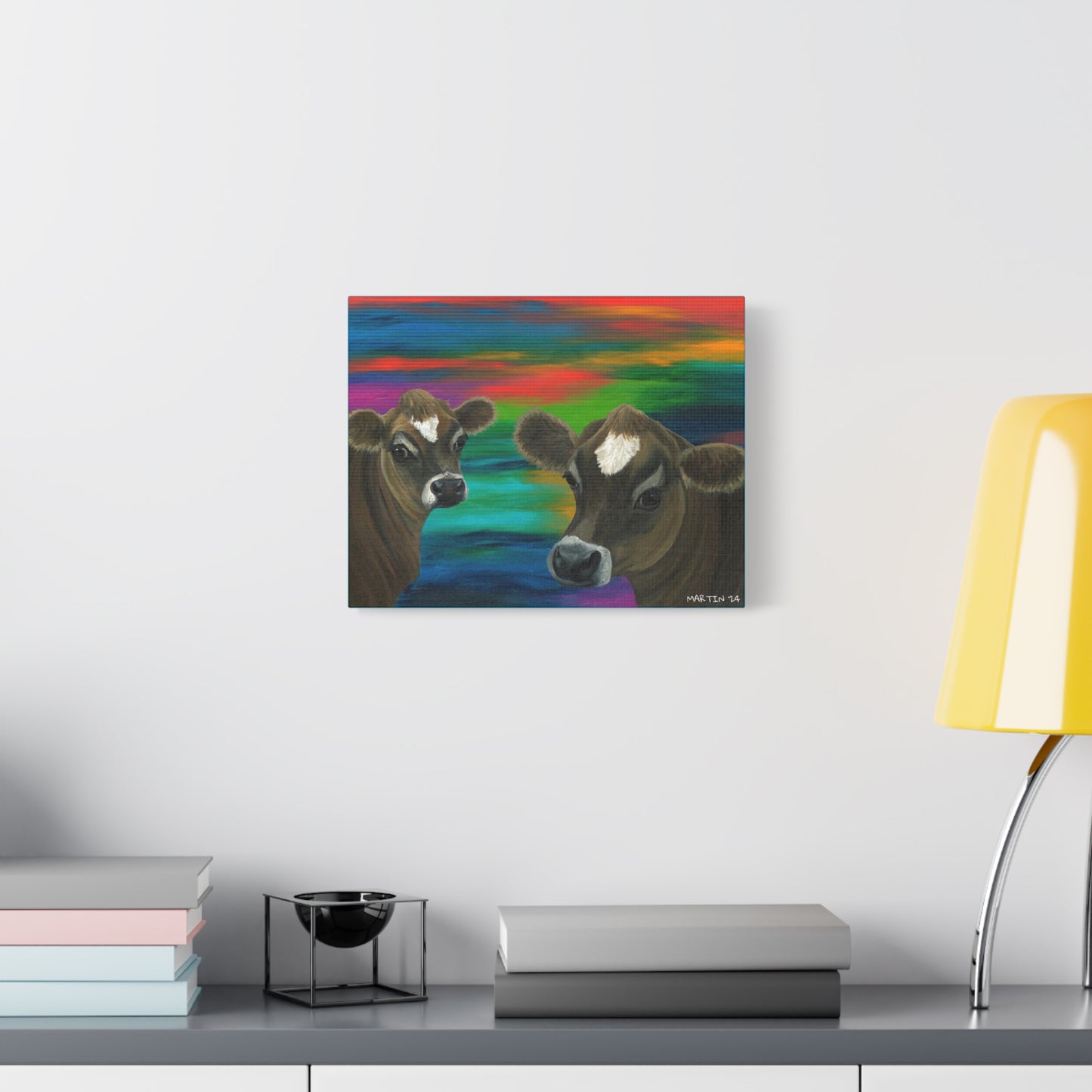 Jersey Girls Canvas Gallery Wrap