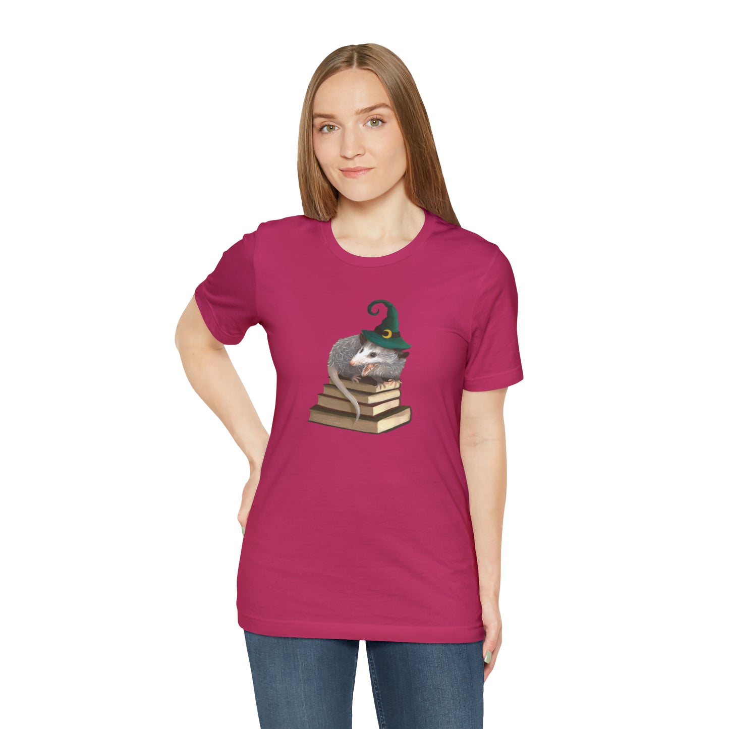 Opossum Witch Unisex Jersey Short Sleeve Tee