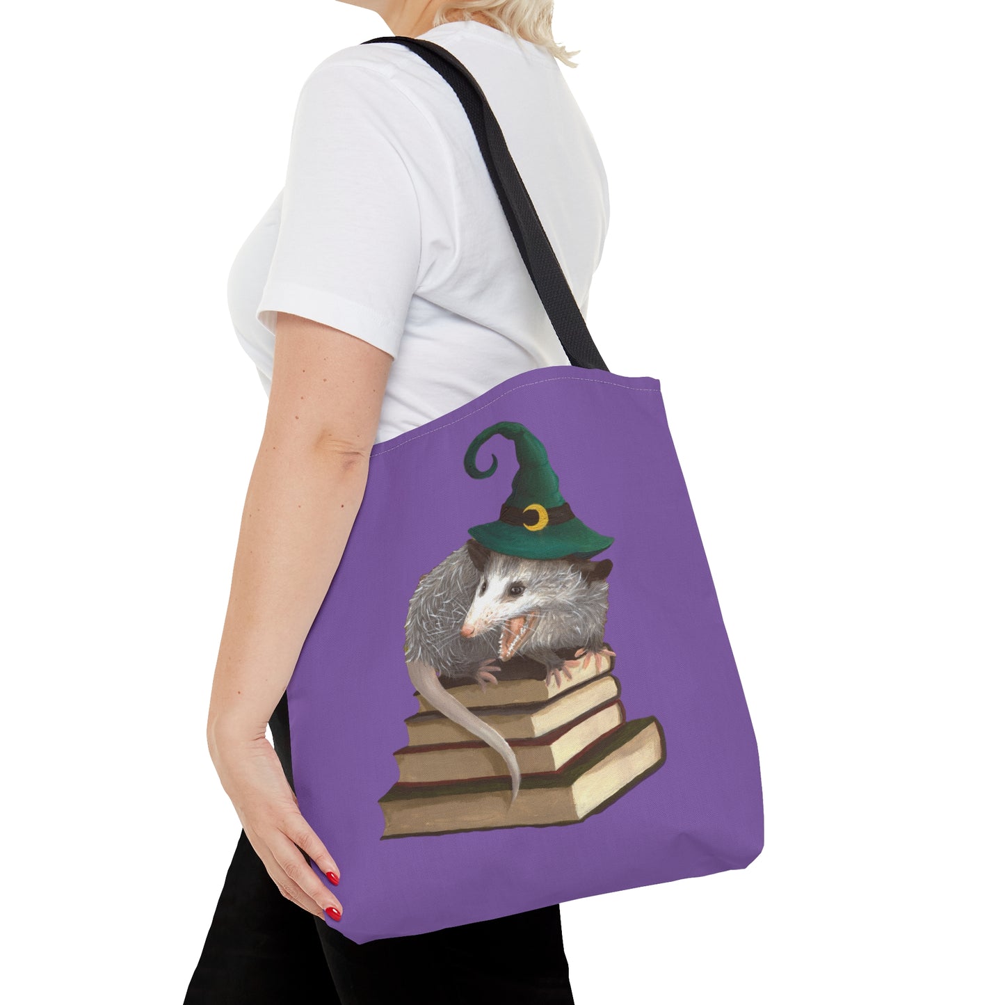 Opossum Witch Tote Bag (AOP)