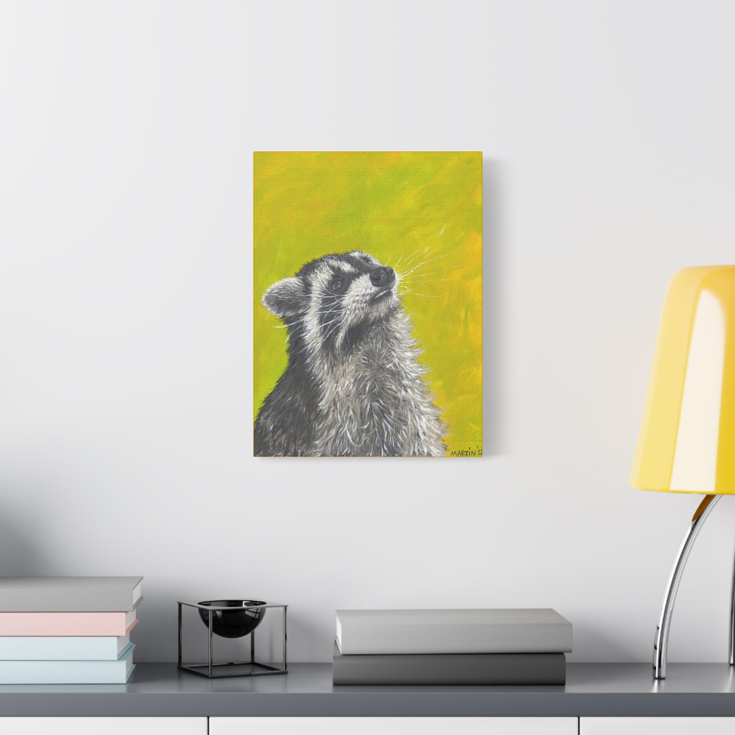 Raccoon Canvas Gallery Wraps