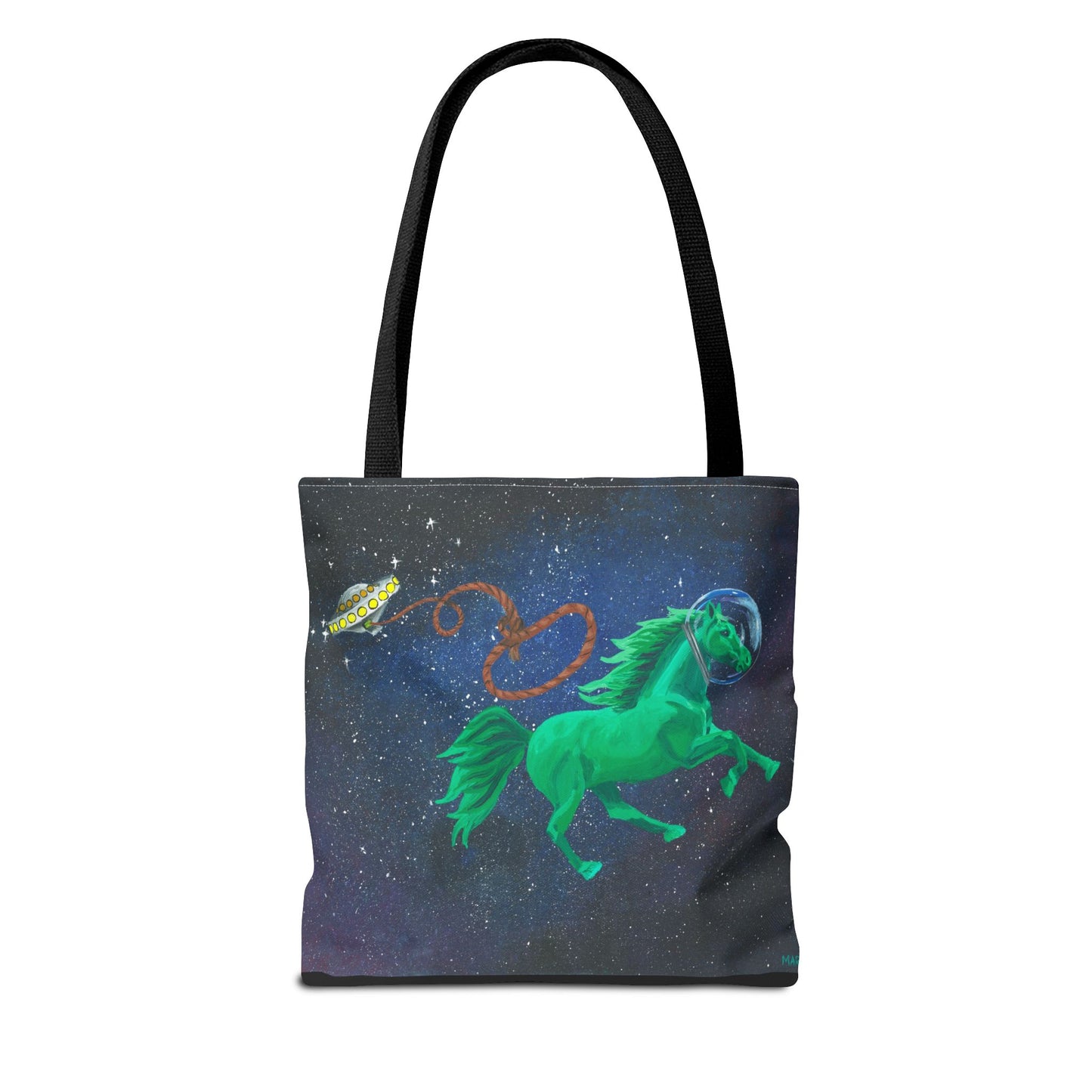 Space Horse Tote Bag