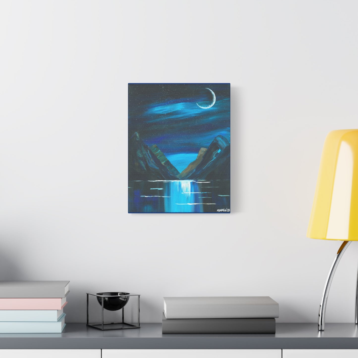 Moon Valley - Matte Canvas, Stretched, 1.25"
