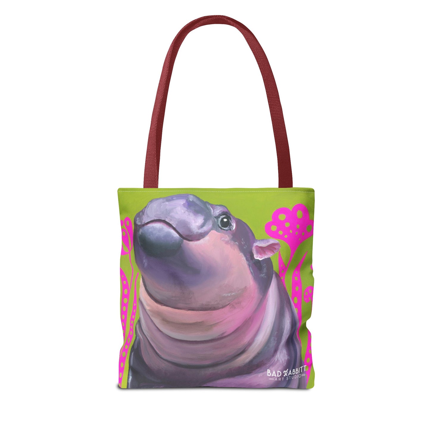 Moo Deng Tote Bag (AOP)