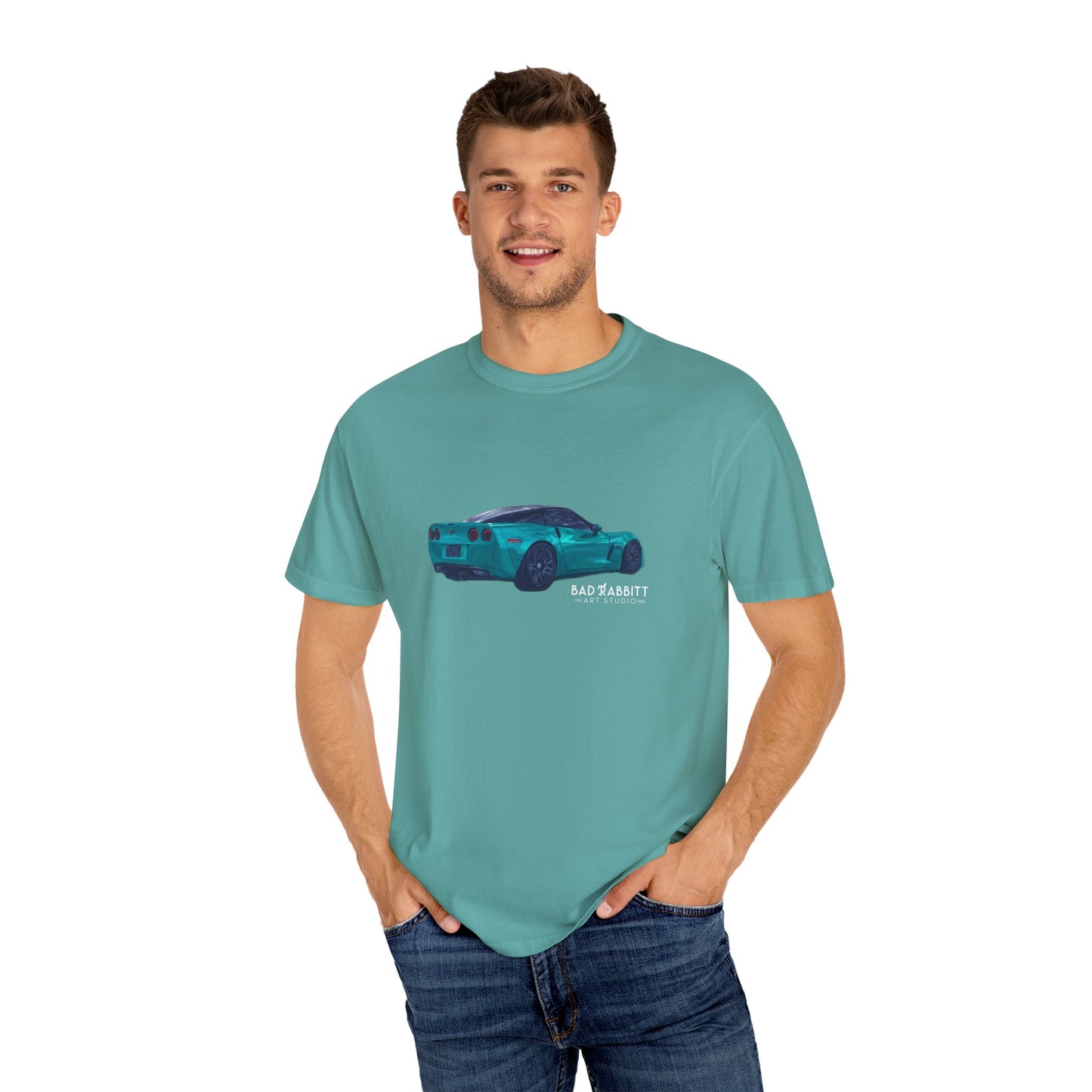 C6 Z06 Corvette Unisex Garment-Dyed T-shirt