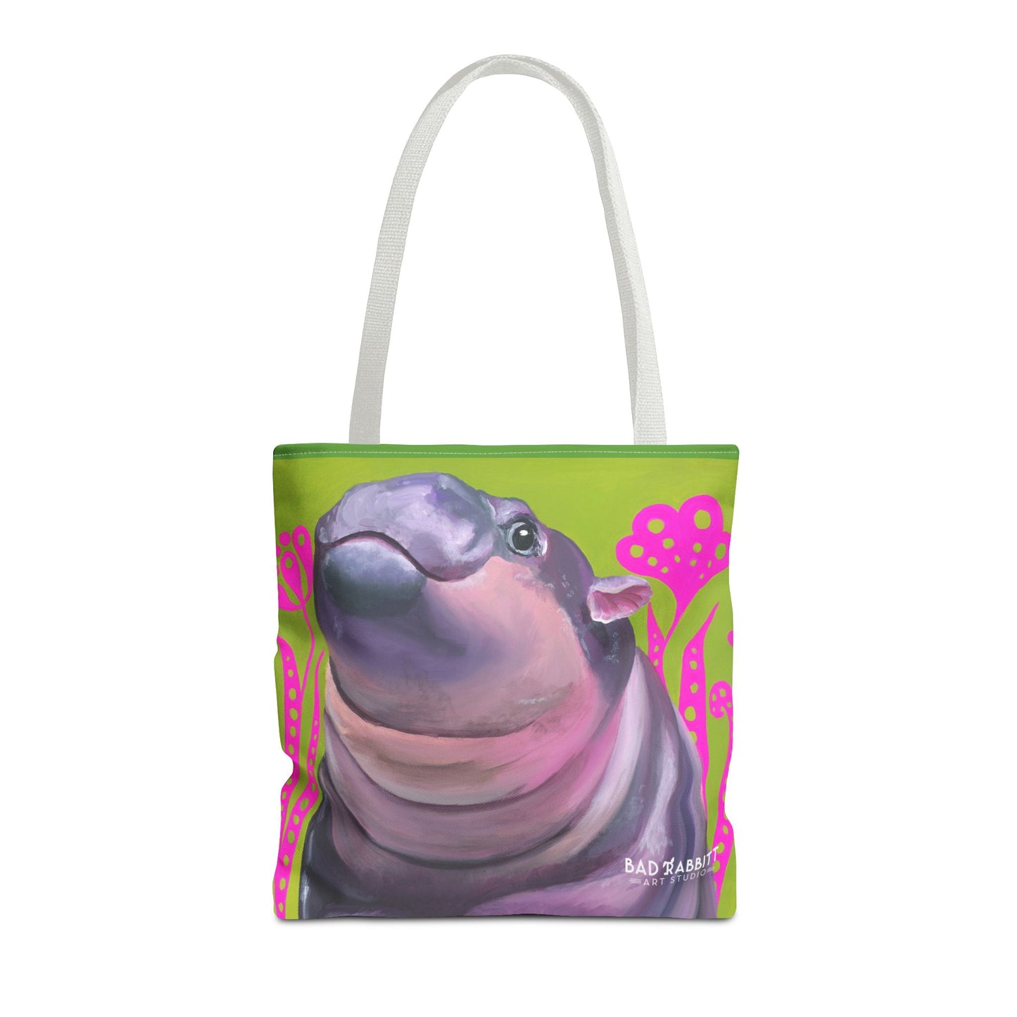 Moo Deng Tote Bag (AOP)