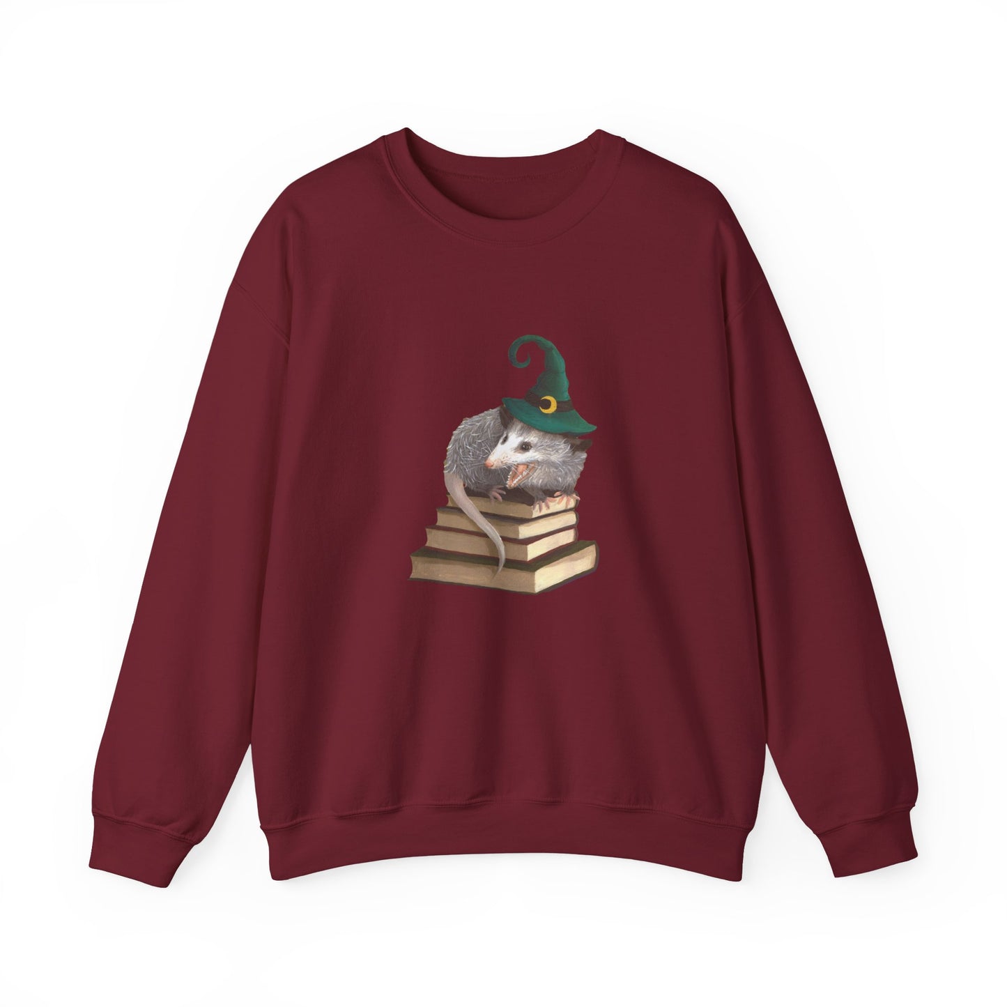Opossum Witch Unisex Heavy Blend™ Crewneck Sweatshirt