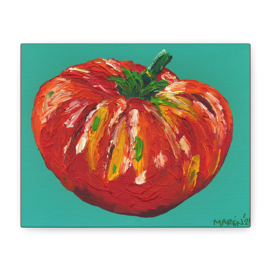 Funky Tomato 3 Matte Canvas, Stretched, 1.25"