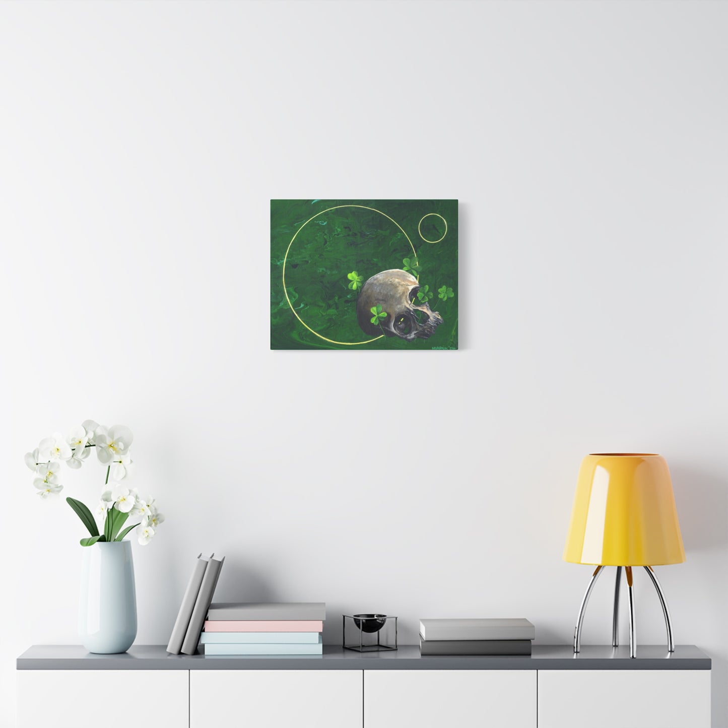"Deathbed" Matte Canvas, Stretched, 1.25"