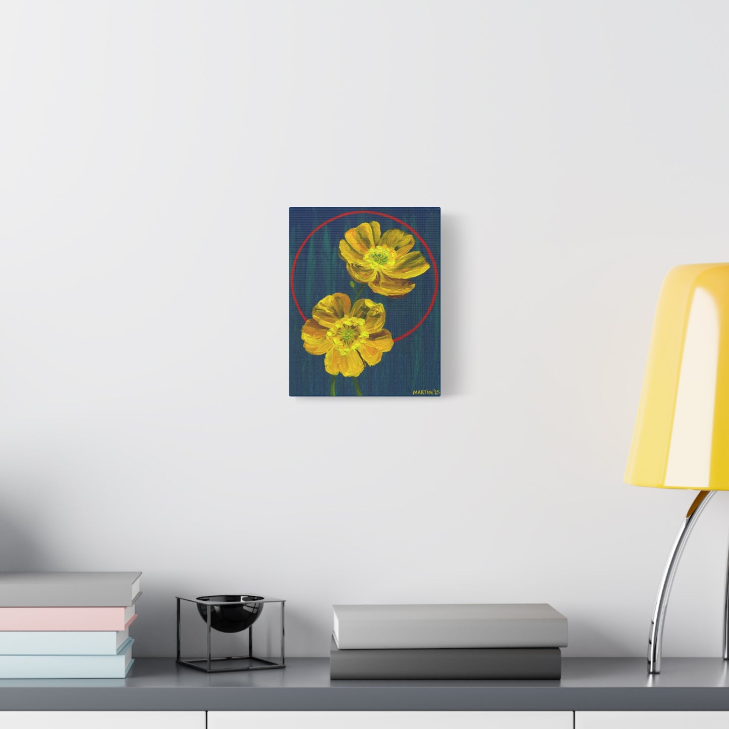 Buttercups Matte Canvas, Stretched, 1.25"
