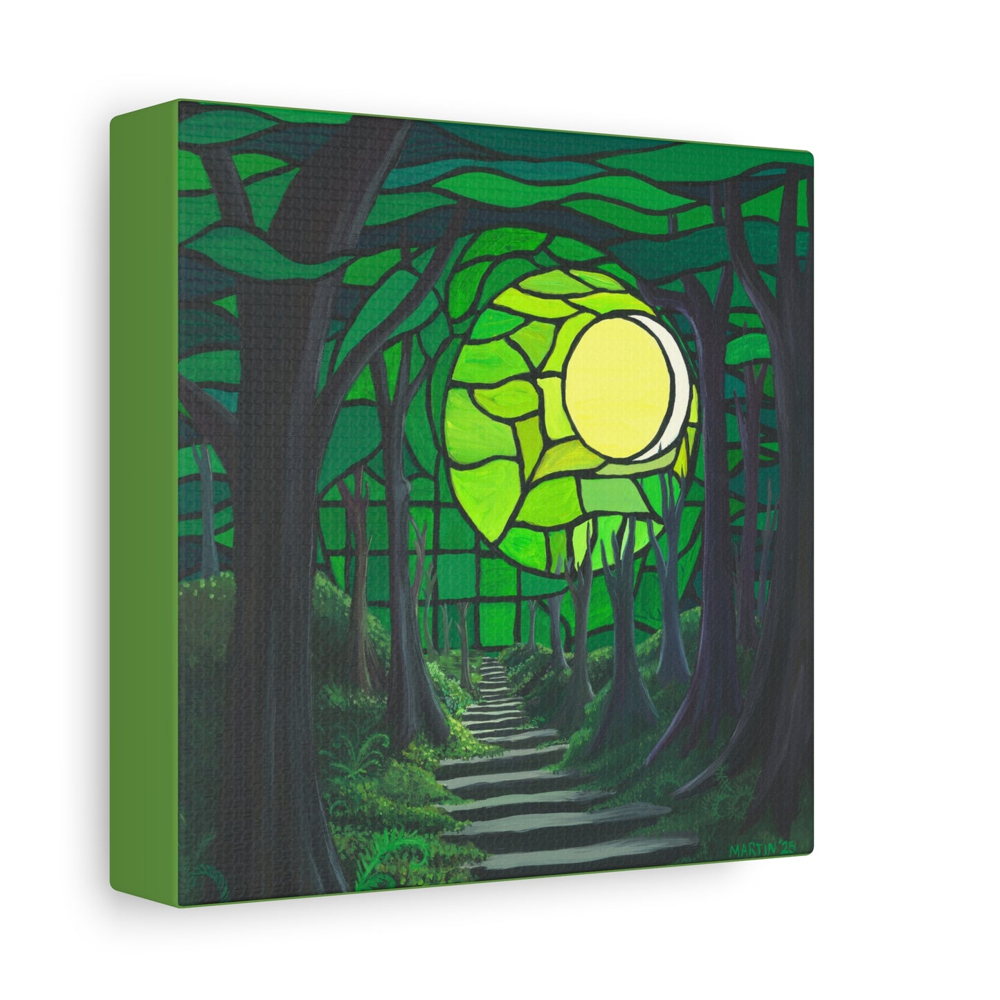 Glass Forest Canvas Gallery Wrap