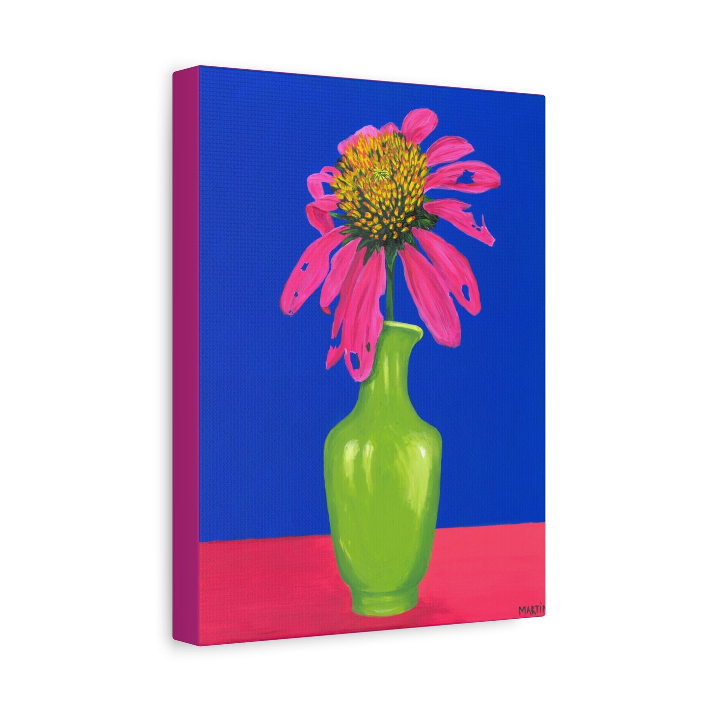 Beat-Up Coneflower Canvas Gallery Wrap