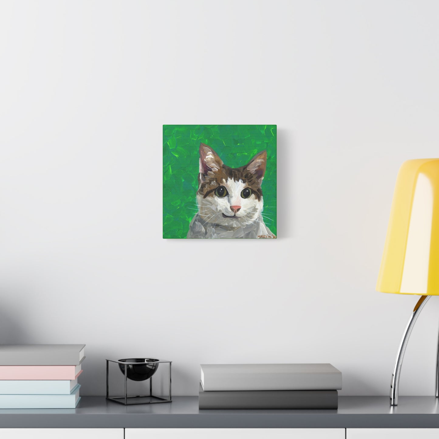 Goofy Tabby Canvas Gallery Wrap