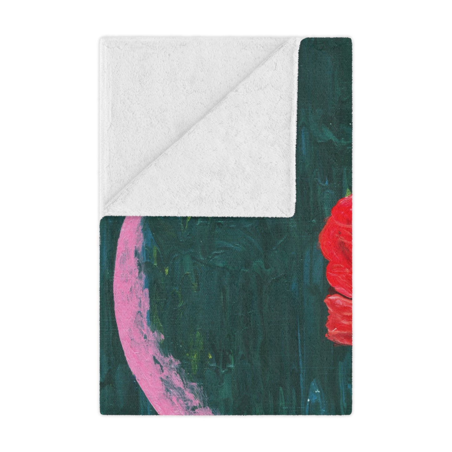 "Poppies" Minky Blanket