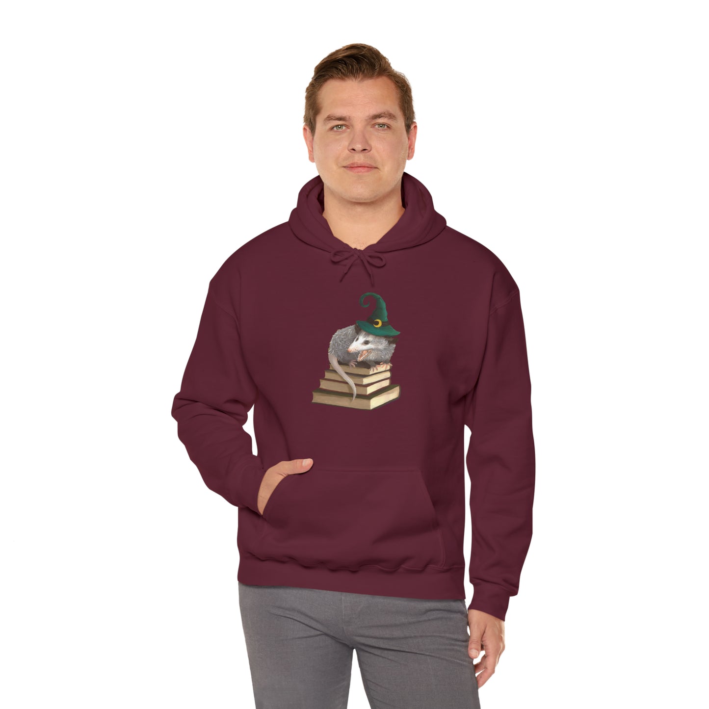 Opossum Witch Unisex Heavy Blend™ Hooded Sweatshirt
