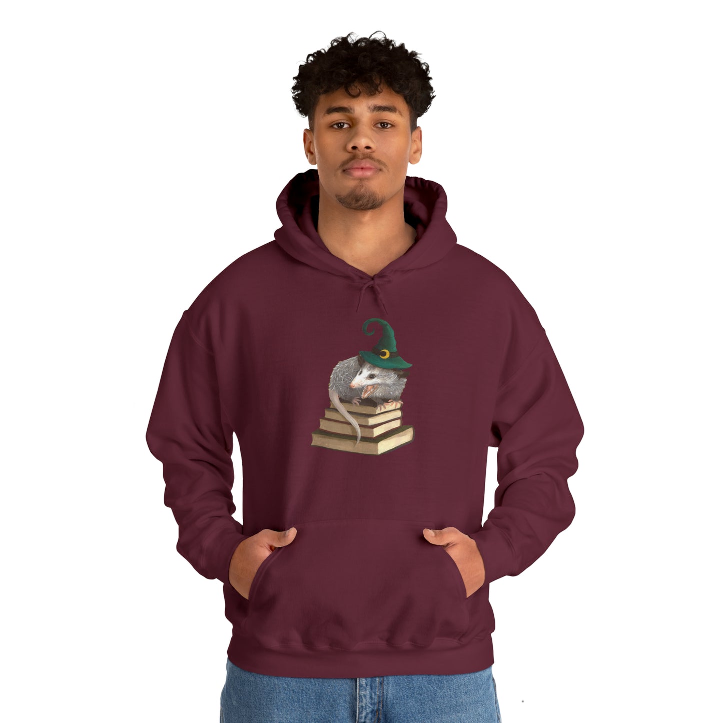 Opossum Witch Unisex Heavy Blend™ Hooded Sweatshirt