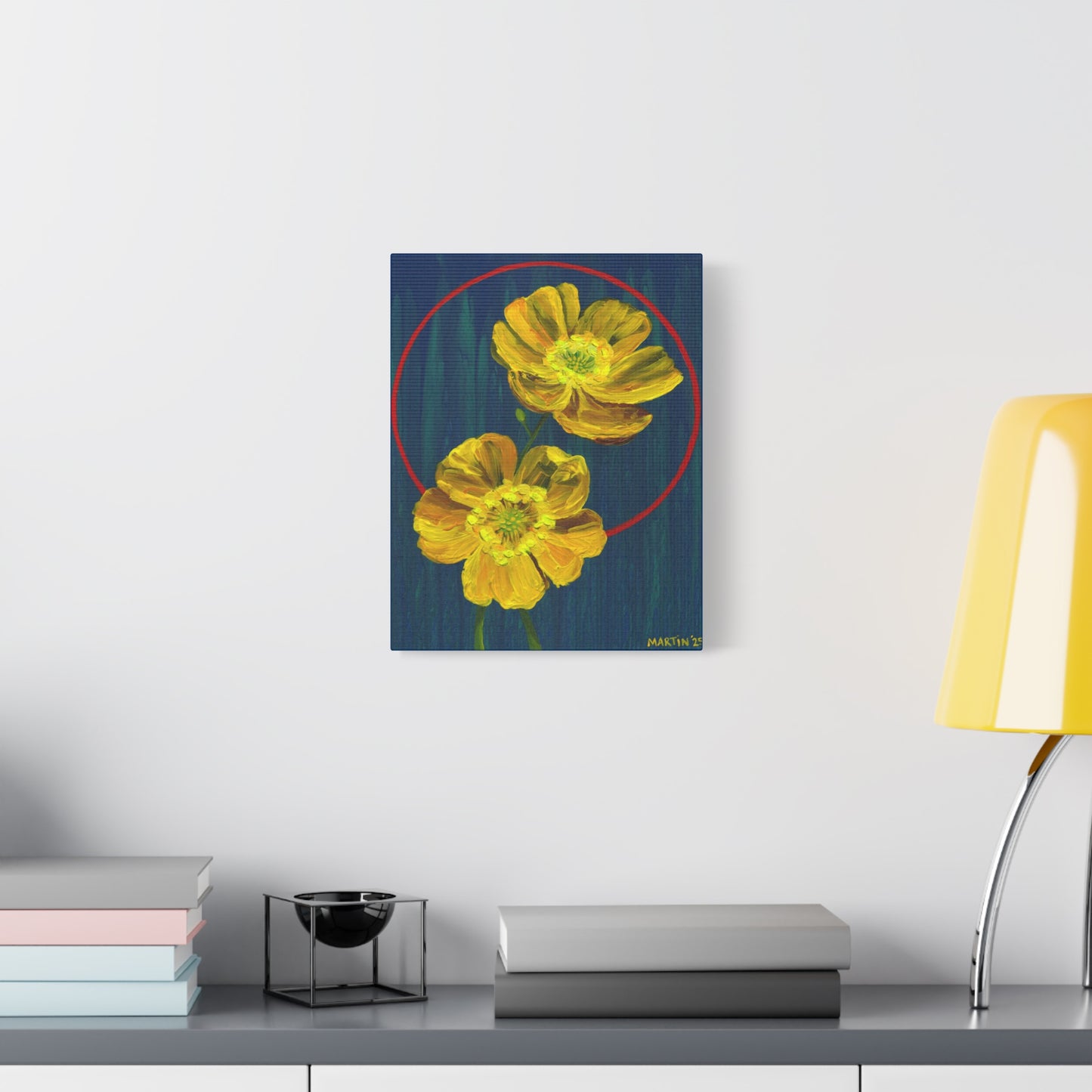 Buttercups Matte Canvas, Stretched, 1.25"
