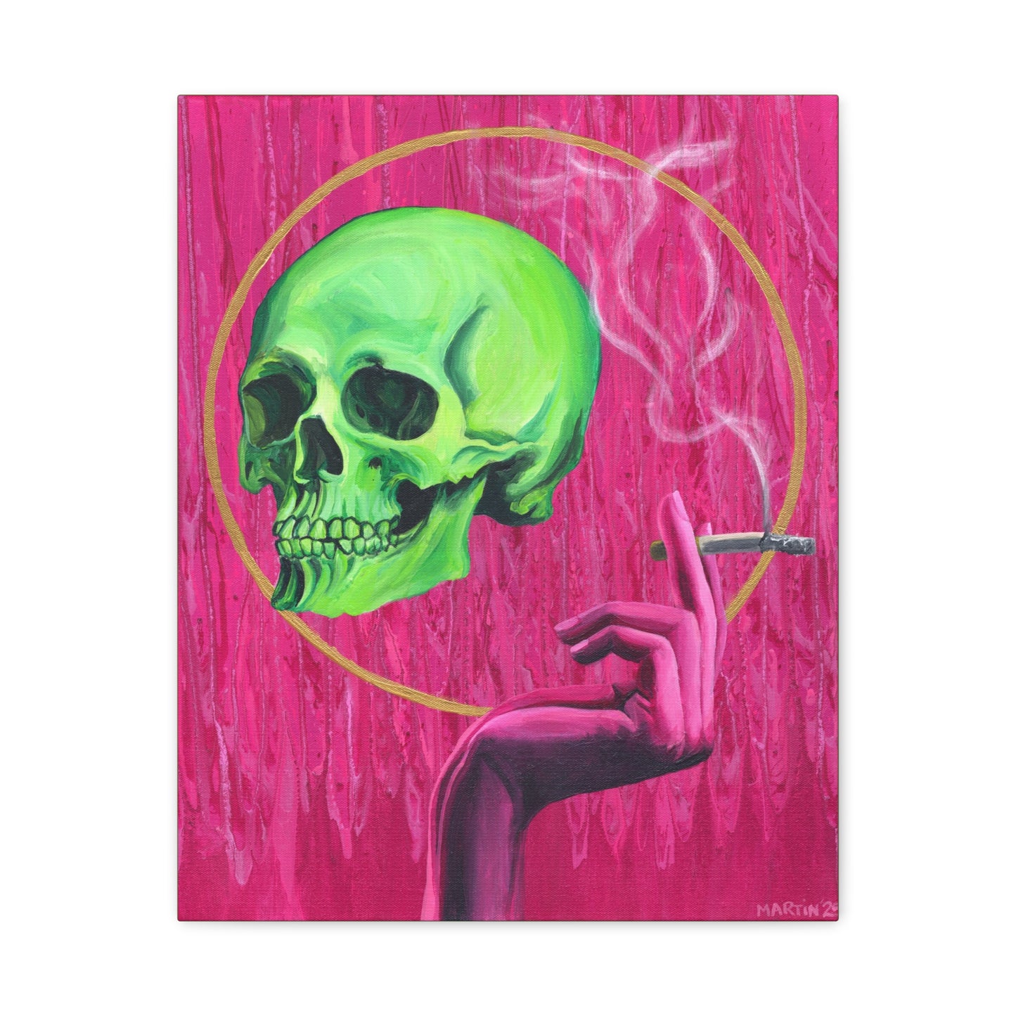 "Gethsemane" Matte Canvas, Stretched, 1.25"