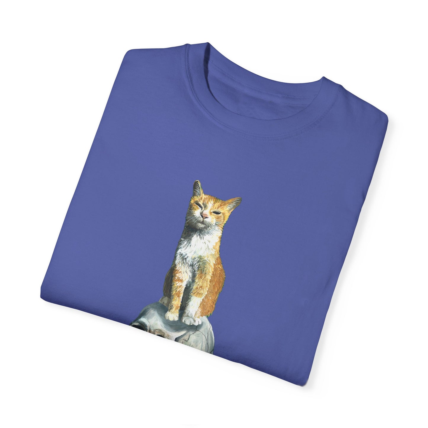 Dave and the Skull of His Enemy Unisex Garment-Dyed T-shirt