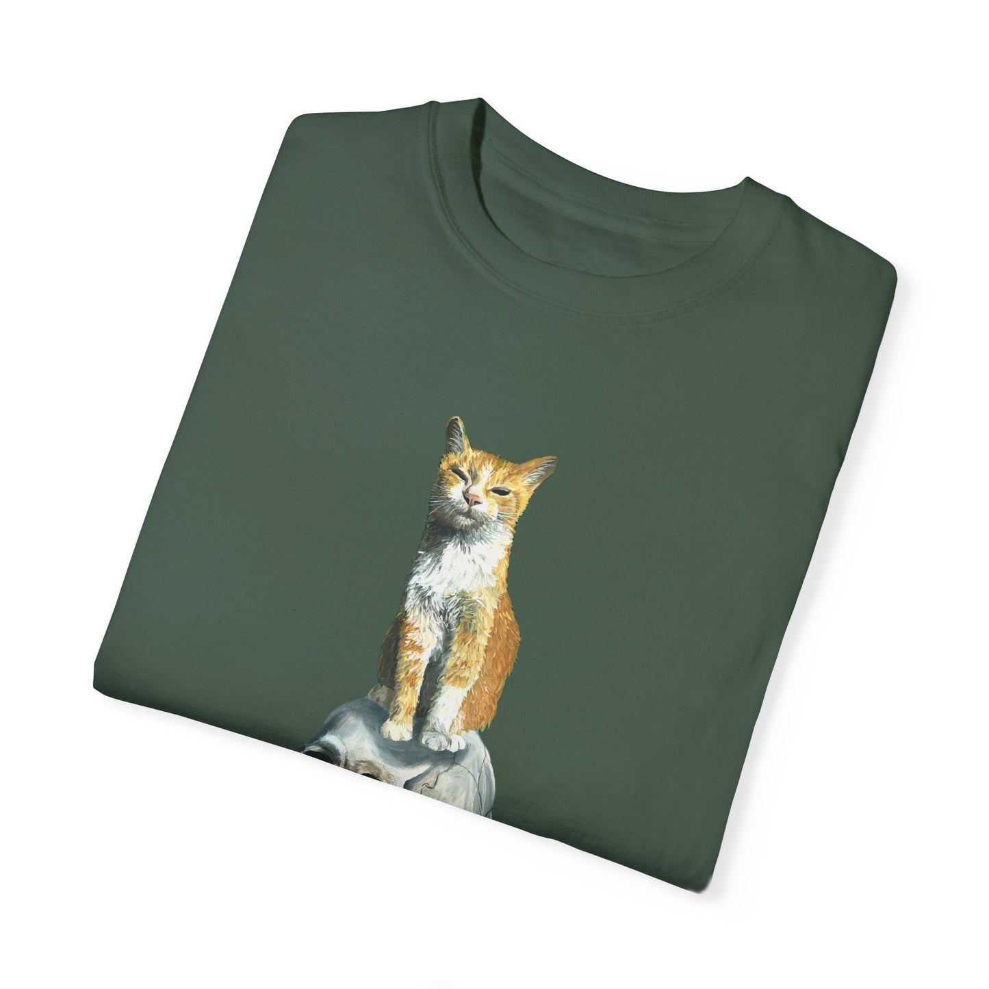 Dave and the Skull of His Enemy Unisex Garment-Dyed T-shirt