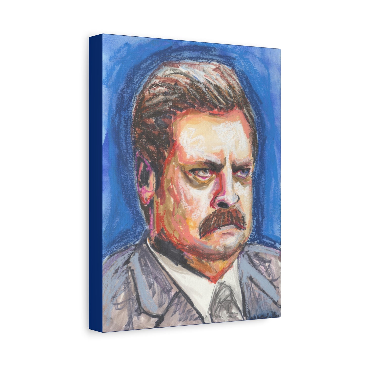 "Swan Ronson" Matte Canvas, Stretched, 1.25"