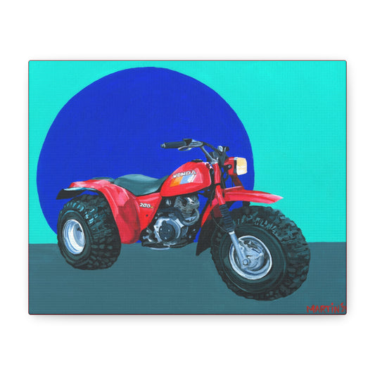 Honda ATC 200 Canvas Gallery Wrap