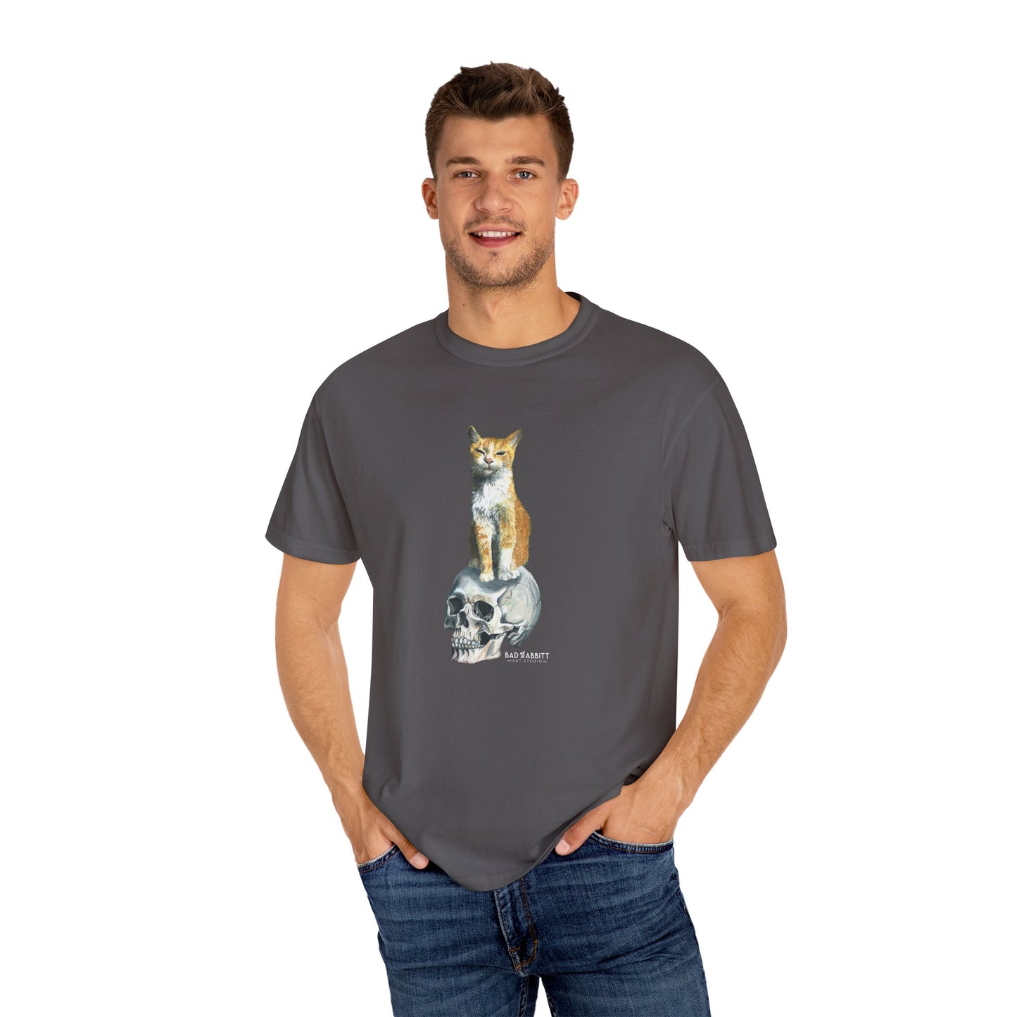 Dave and the Skull of His Enemy Unisex Garment-Dyed T-shirt