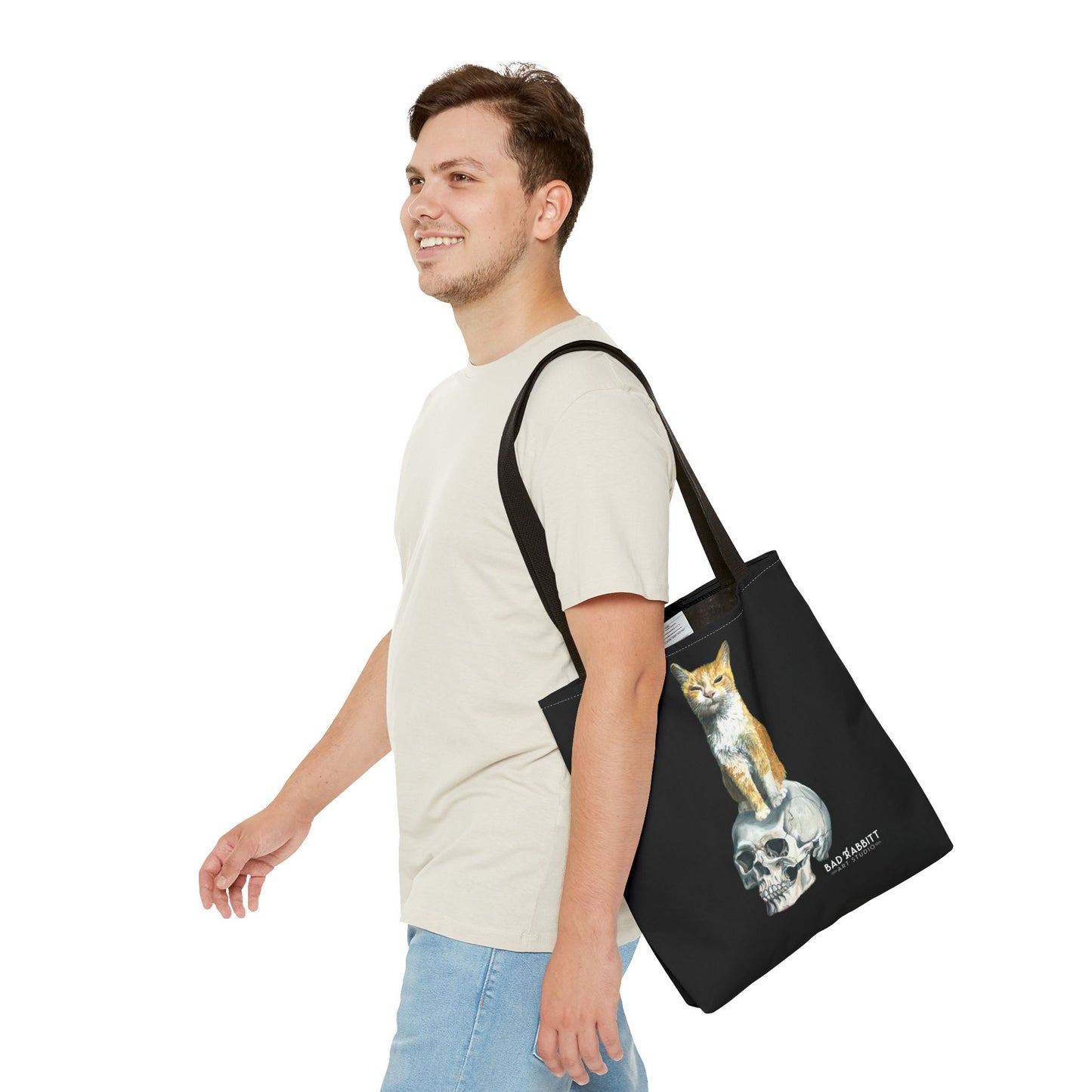 Dave and the Skull of His Enemy Tote Bag (AOP)