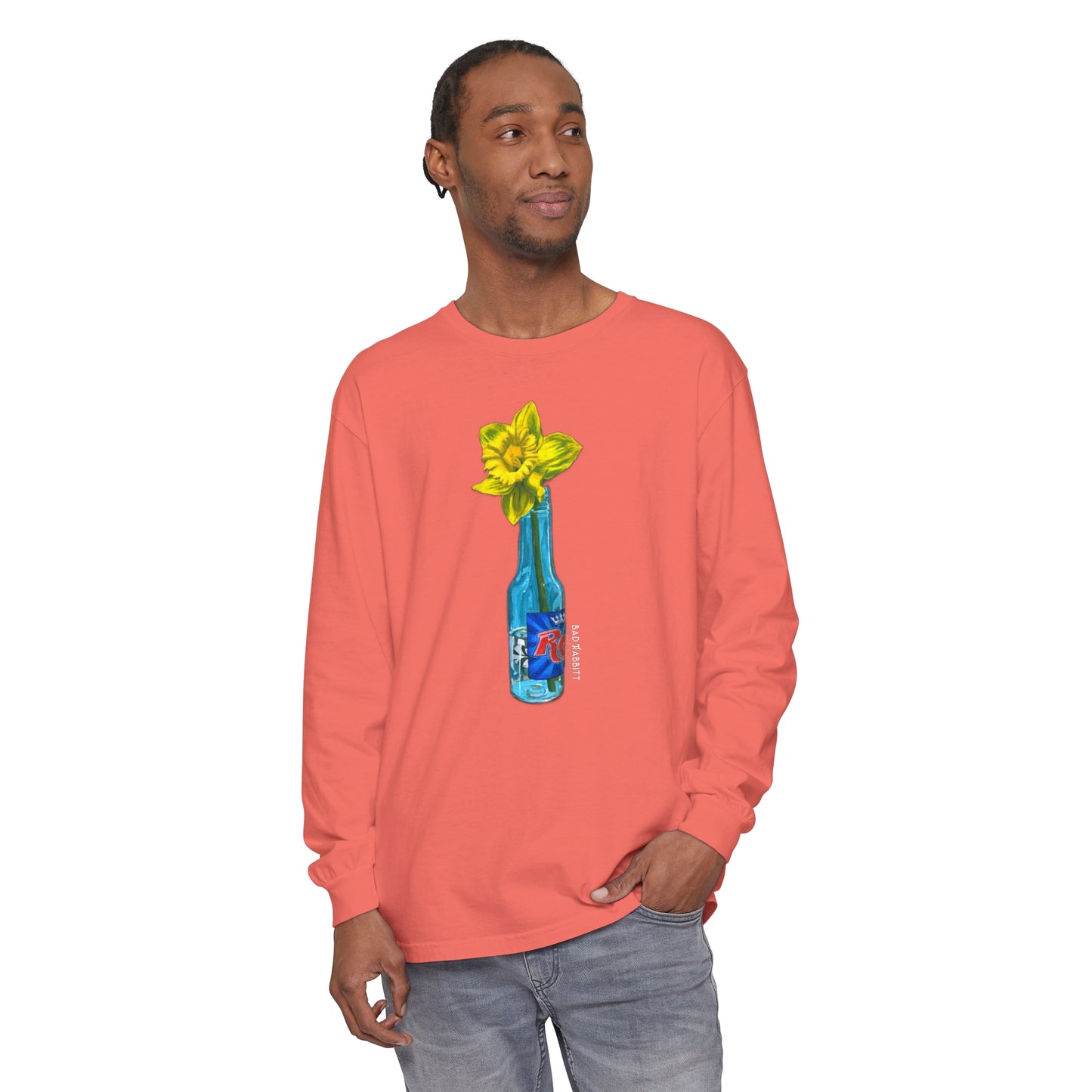 Springtime in Bell Buckle Unisex Garment-dyed Long Sleeve T-Shirt