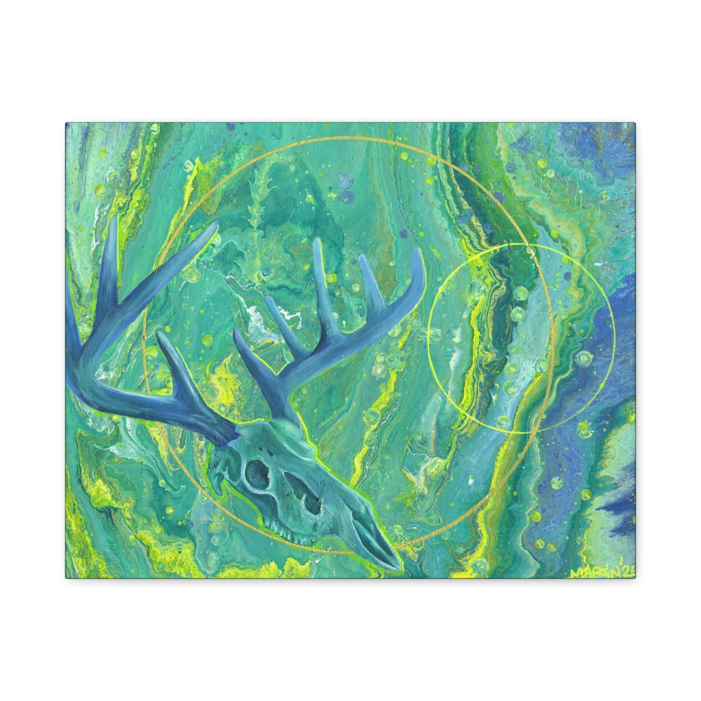 "Floating" Matte Canvas, Stretched, 1.25"