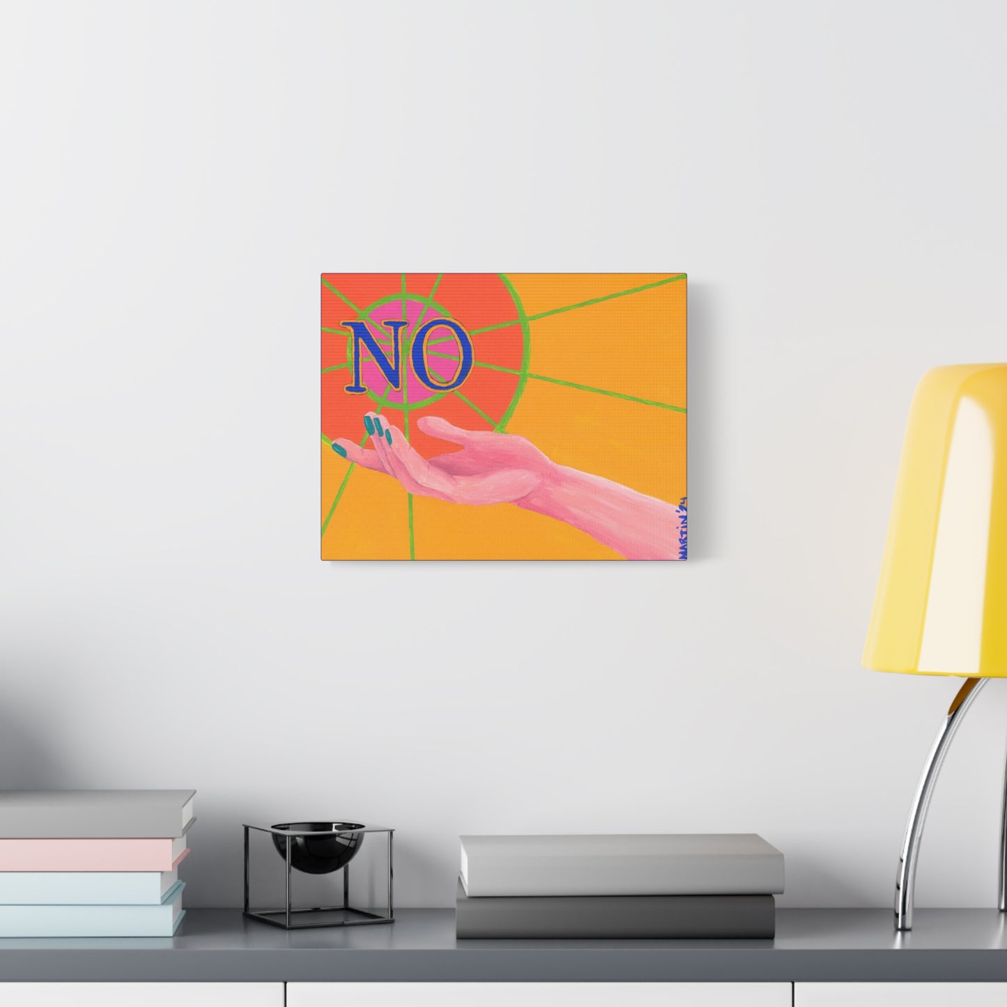 "NO 2024" Canvas Gallery Wrap