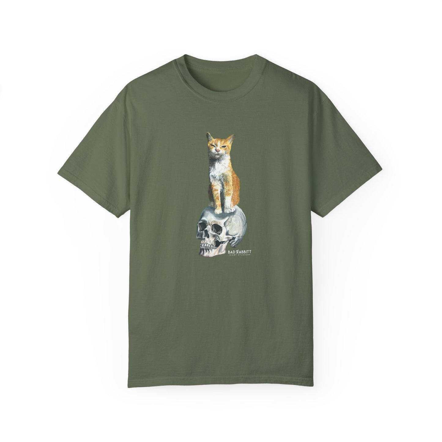 Dave and the Skull of His Enemy Unisex Garment-Dyed T-shirt