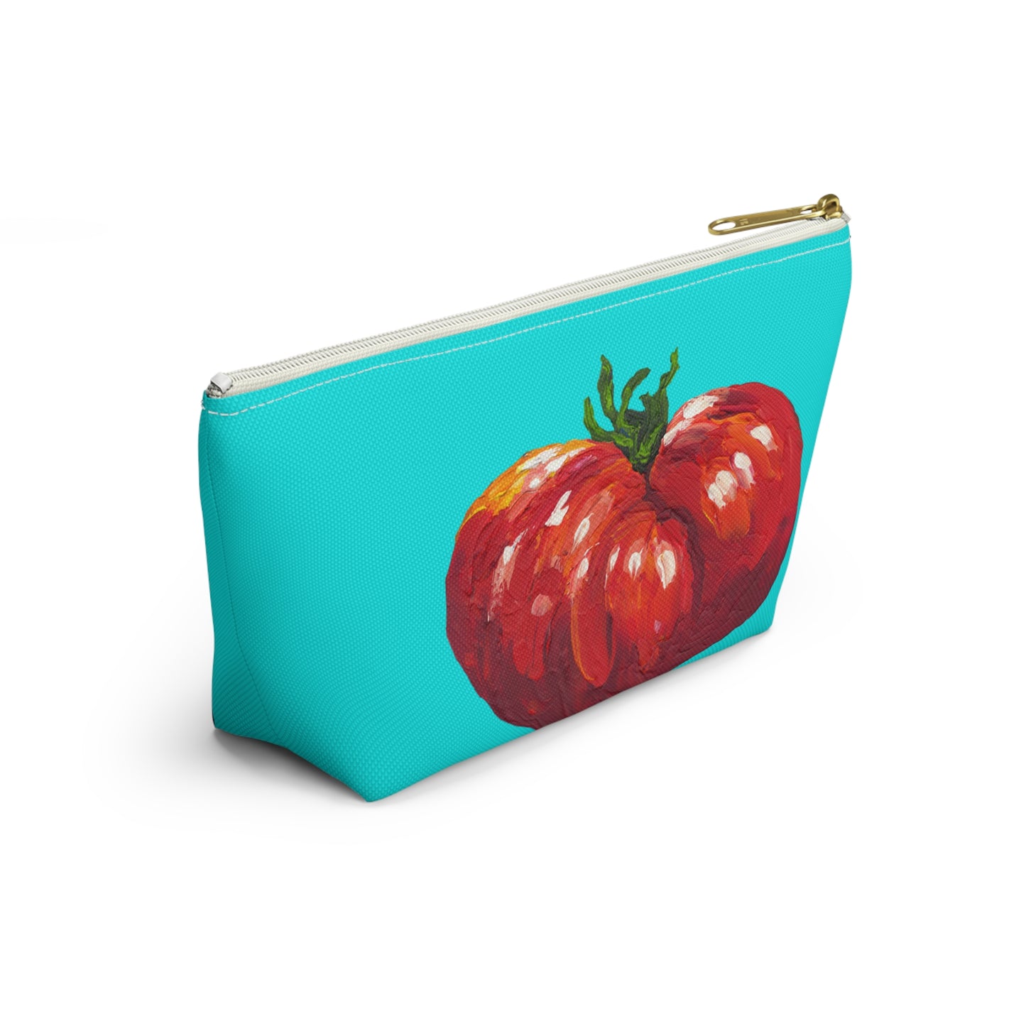 "Juicy Tomato" Accessory Pouch w T-bottom