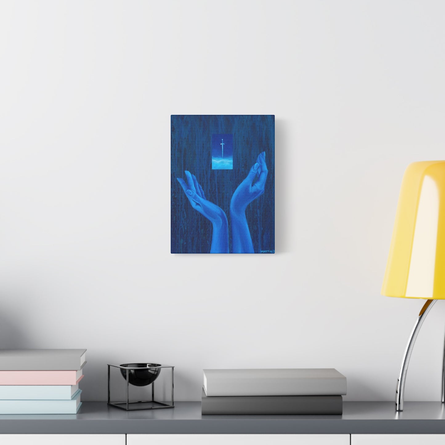 "Damocles" Matte Canvas, Stretched, 1.25"