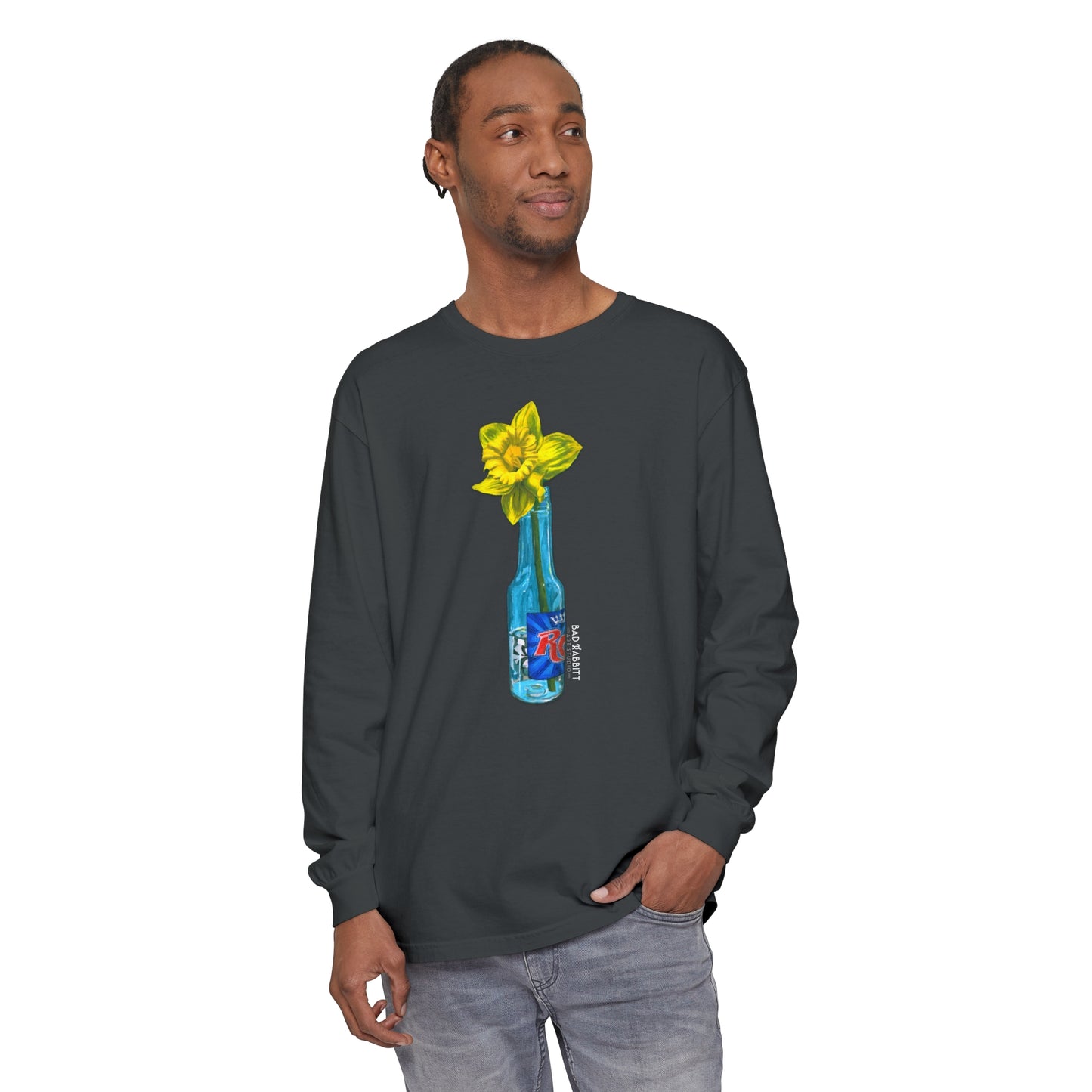 Springtime in Bell Buckle Unisex Garment-dyed Long Sleeve T-Shirt