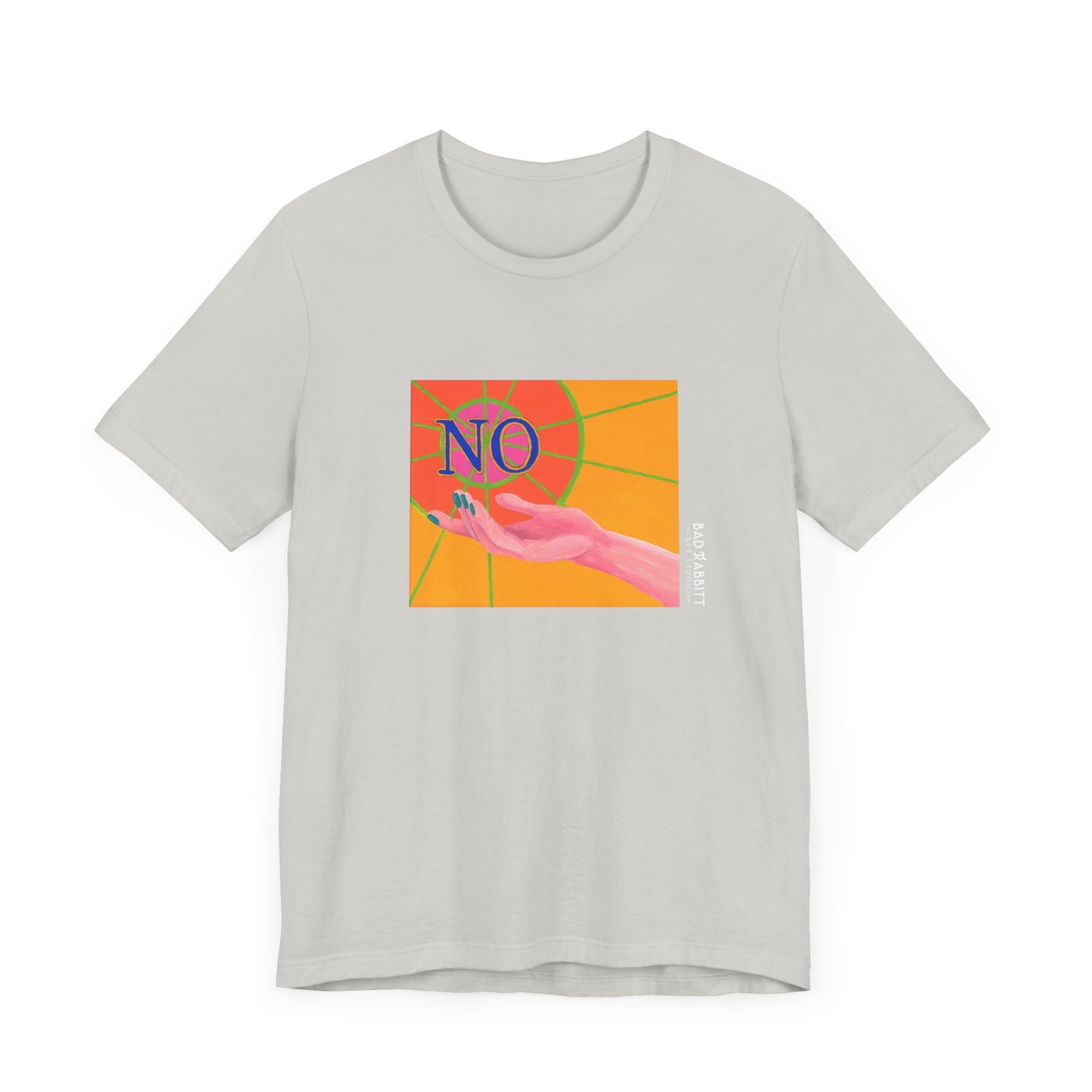 "NO" Hand Unisex Jersey Short Sleeve Tee