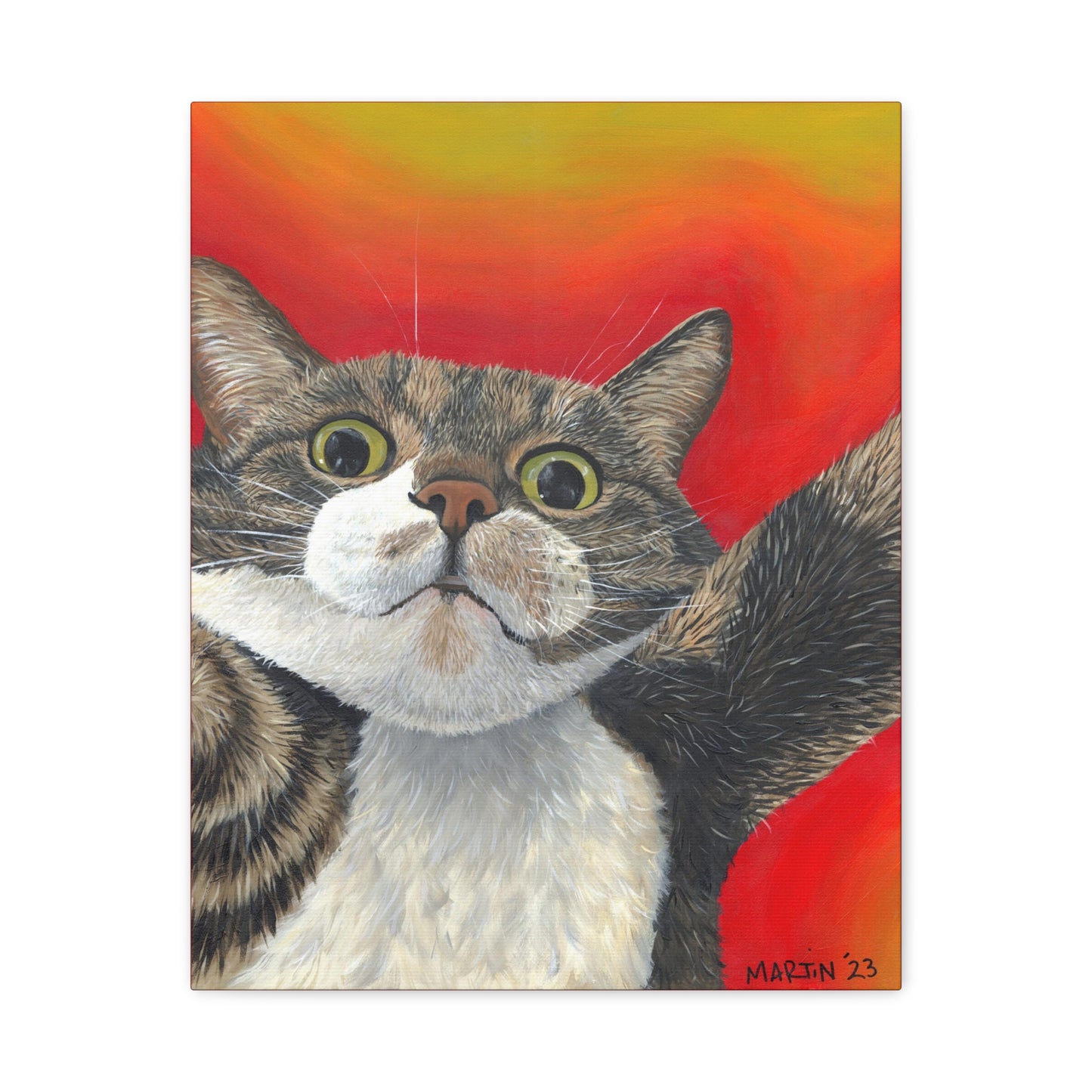 Pearl the Destroyer Canvas Gallery Wrap