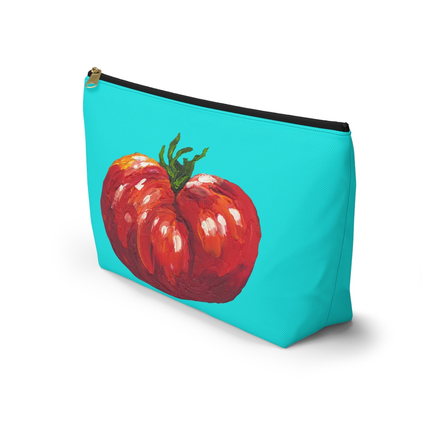 "Juicy Tomato" Accessory Pouch w T-bottom