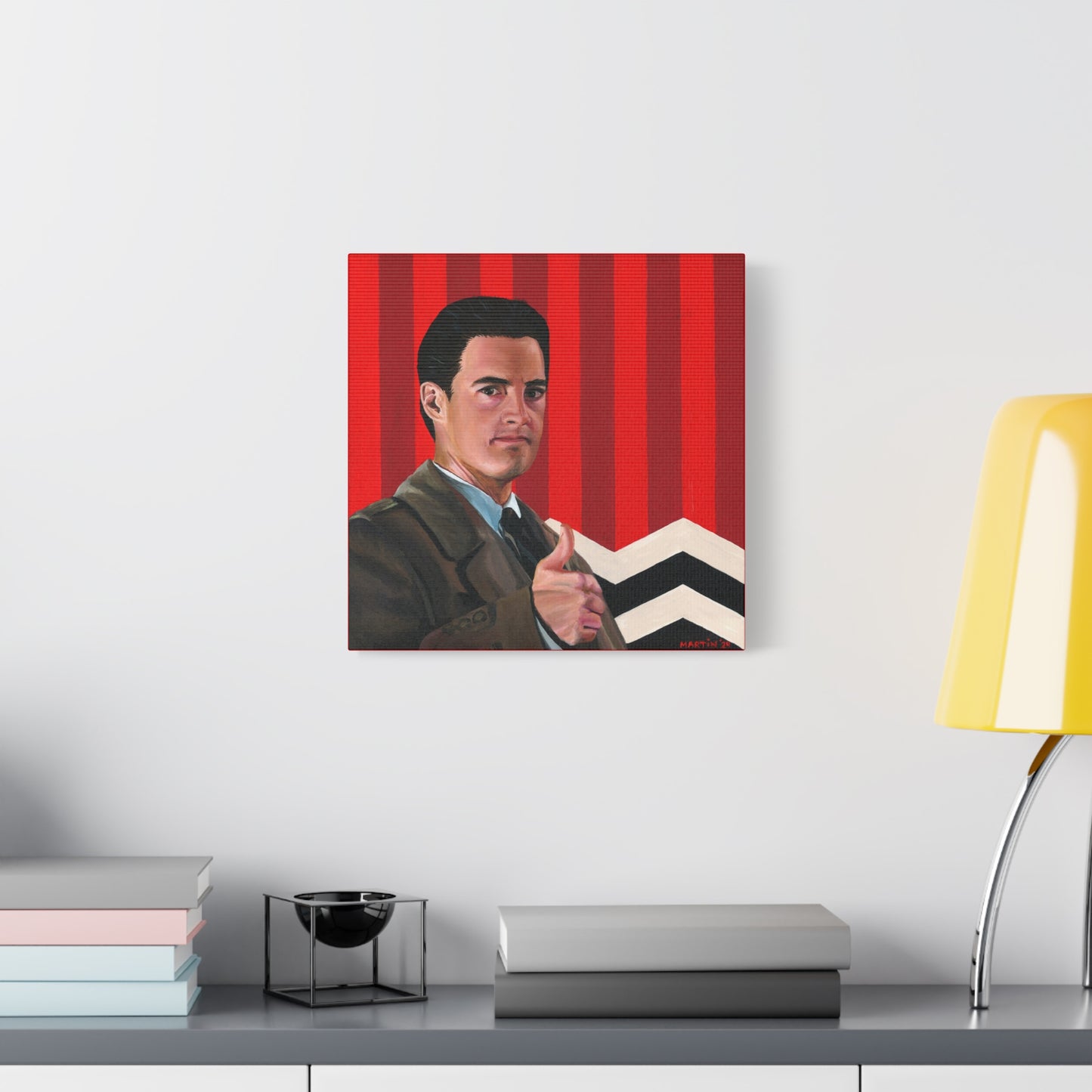 Special Agent Dale Cooper Canvas Gallery Wrap