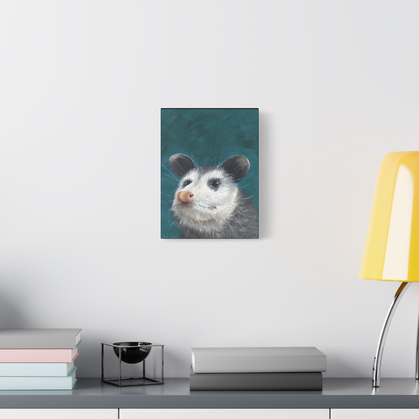 Baby Opossum Canvas Gallery Wraps