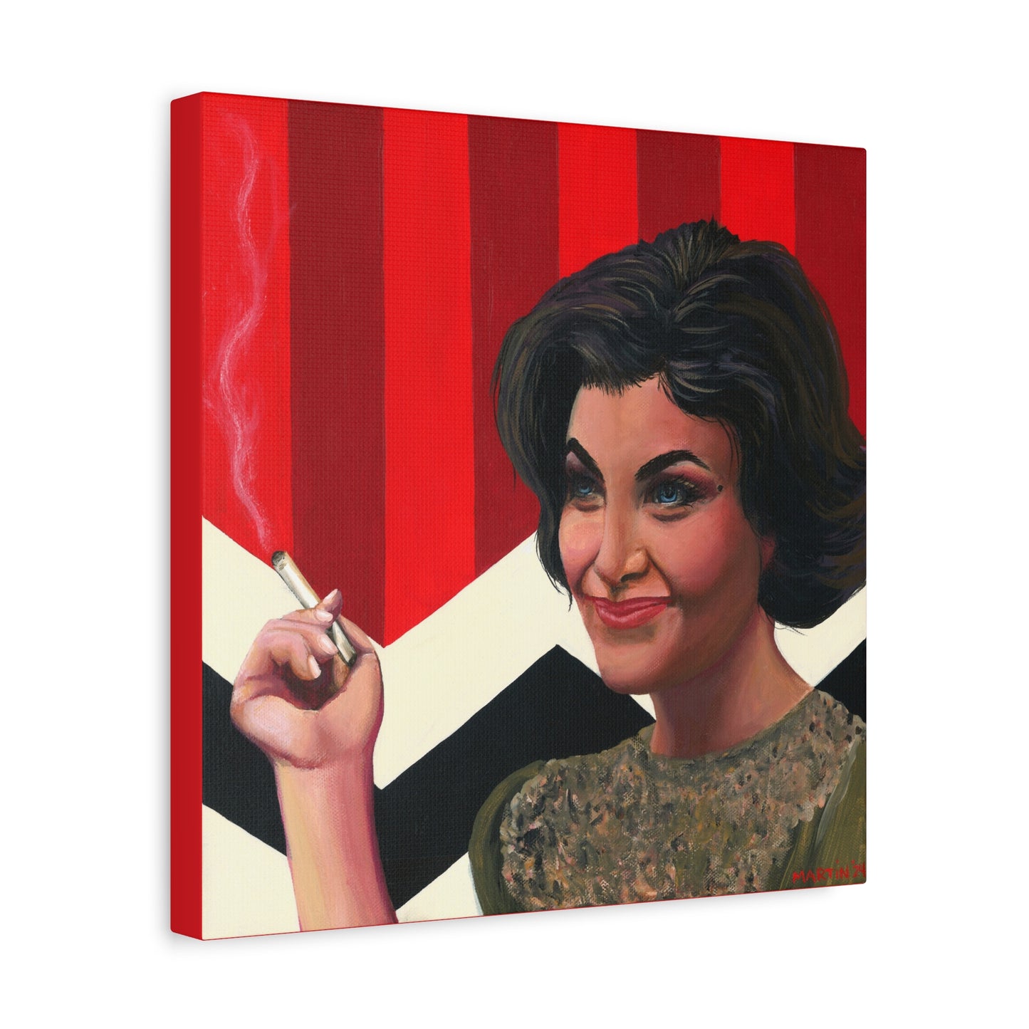 Audrey Horne Canvas Gallery Wrap